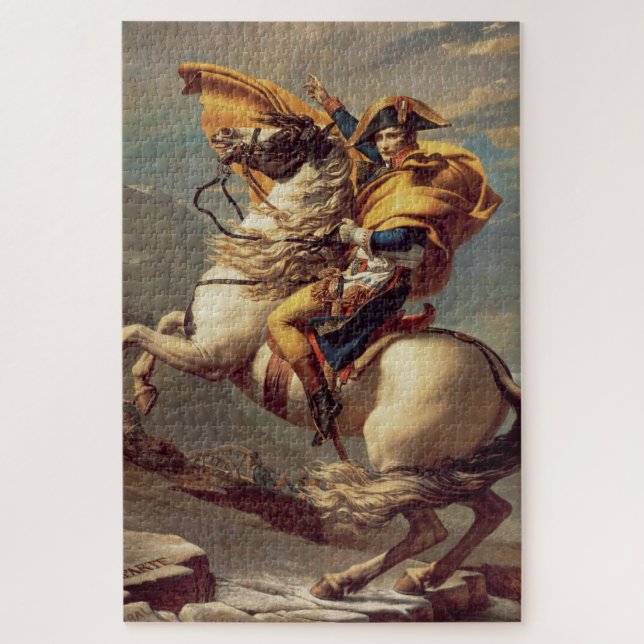 Puzzle Napoleon Crossing the Alps (Vertical)