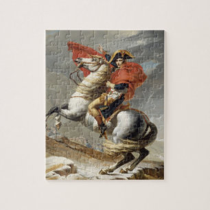 Puzzle Napoléon franchissant les Alpes - Jacques-Louis Da