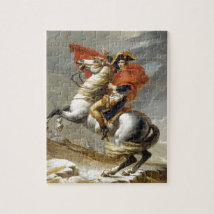 Puzzle Napoléon franchissant les Alpes par Jacques Louis 