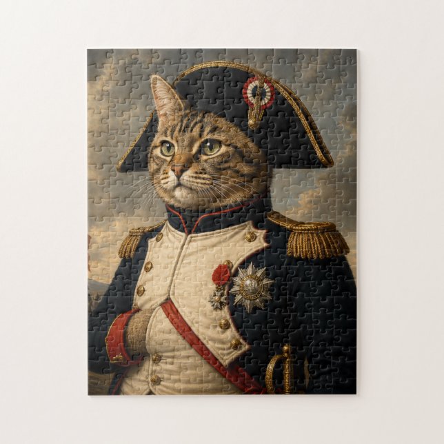Puzzle Napoléon le chat : Le miaulement de l'empereur (Vertical)