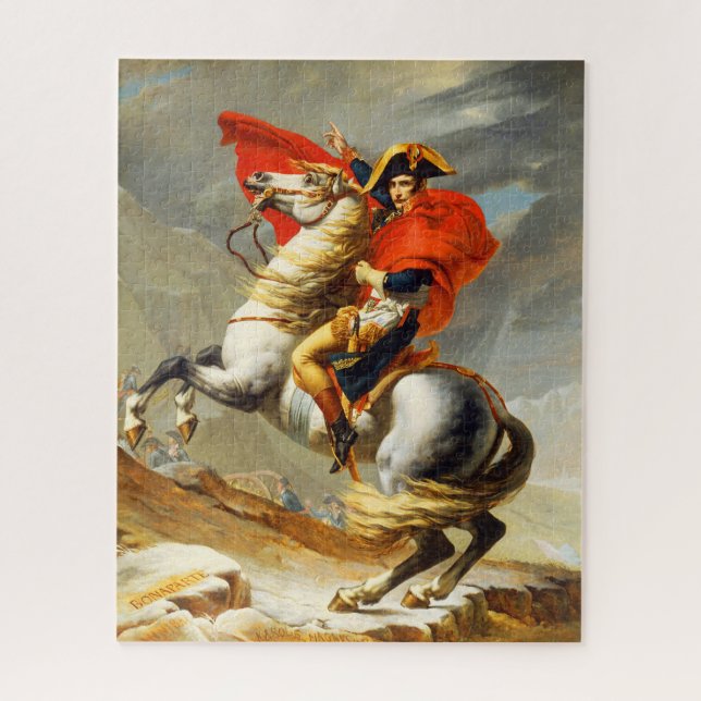 Puzzle Napoléon Traversant les Alpes Jacques David David (Vertical)