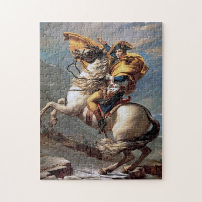 Puzzle Napoléon Traversant les Alpes, Jacques-Louis David (Vertical)