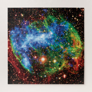 Puzzle NASA Supernova Remnant W49B Gamma Ray Burst Photo