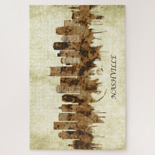 Puzzle Nashville Tennessee Cityscape