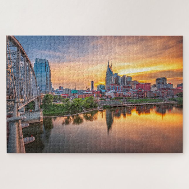 Puzzle Nashville, Tennessee, États-Unis (Horizontal)
