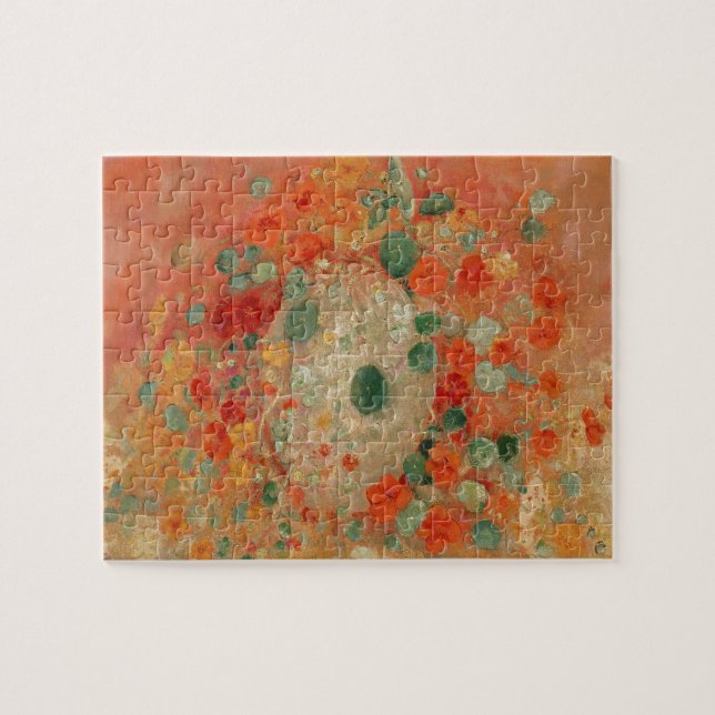 Puzzle Nasturtiums par Odilon Redon (Horizontal)