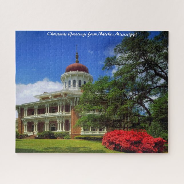Puzzle Natchez Mississippi.Joyeux Noël (Horizontal)