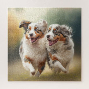Puzzle National Australian Shepherd Day, Chien australien