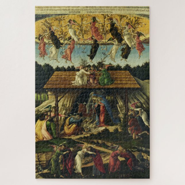 Puzzle Nativité mystique par Sandro Botticelli (Vertical)
