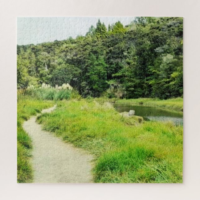 Puzzle Nature Kakamatura Lagune Bush Photo (Vertical)