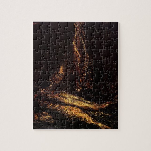 Puzzle Nature morte avec Bloaters de Vincent van Gogh (Vertical)