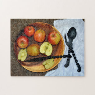 Puzzle Nature morte avec des pommes