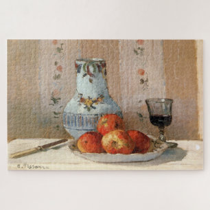 Puzzle Nature morte avec pommes et pichet de Pissarro