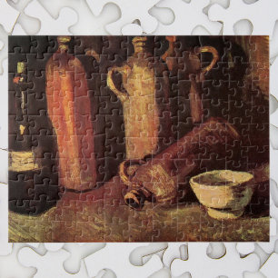Puzzle Nature morte de 4 bouteilles de pierre par Vincent