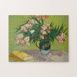 Puzzle Nature morte florale rose Oleanders de Van Gogh