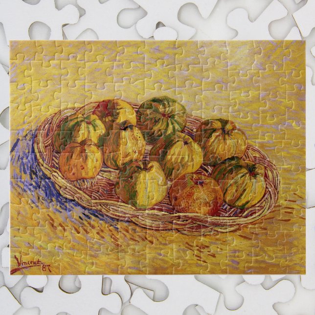 Puzzle Nature morte, panier de pommes de Vincent van Gogh (Créateur téléchargé)