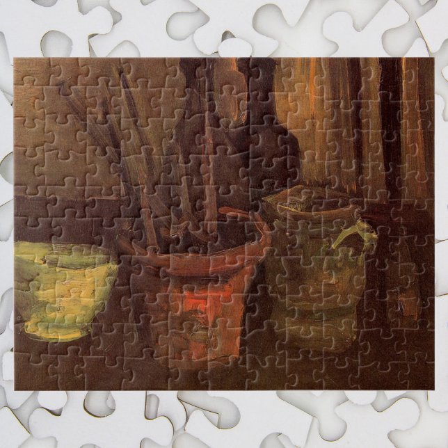 Puzzle Nature morte Pinceaux dans un pot par Vincent van  (Créateur téléchargé)