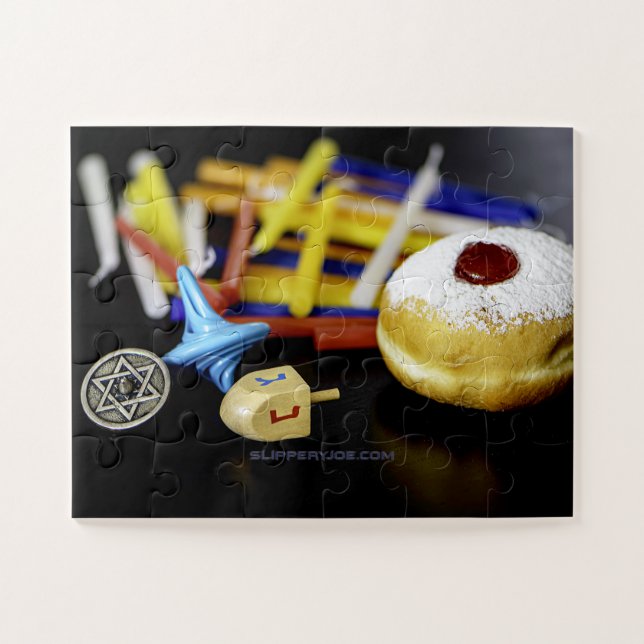 Puzzle Nature morte symbolique de Hanoucca SlipperyJoe (Horizontal)