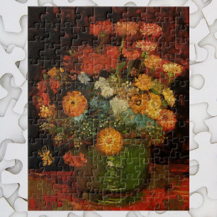 Puzzle Nature morte Vase avec Zinnias par Vincent van Gog