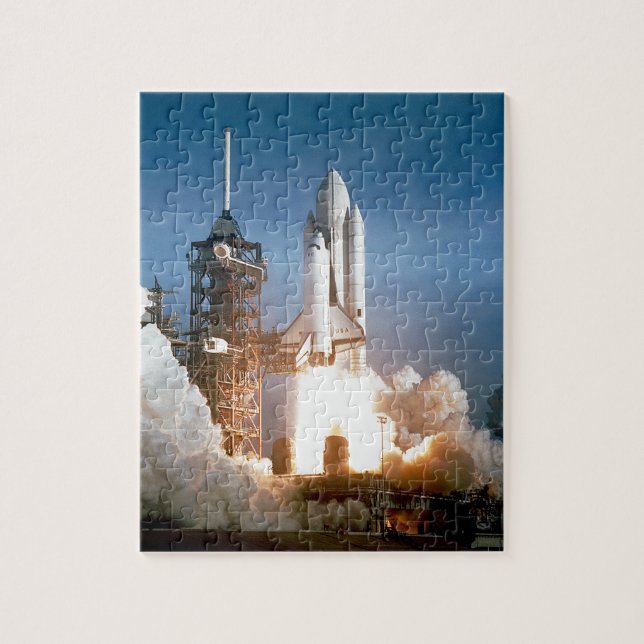 Puzzle Navette spatiale Columbia au lancement (Vertical)