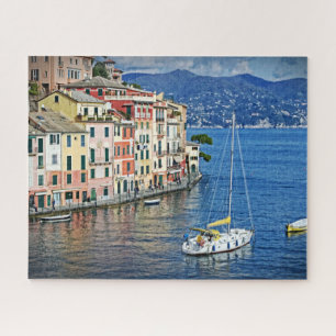 Puzzle Navigation à Portofino - PC Holiday-16x20-520