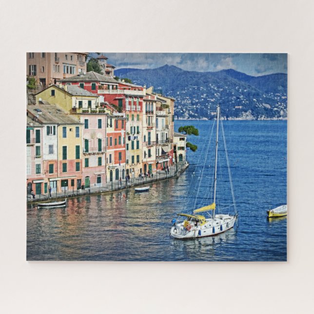 Puzzle Navigation à Portofino - PC Holiday-16x20-520 (Horizontal)