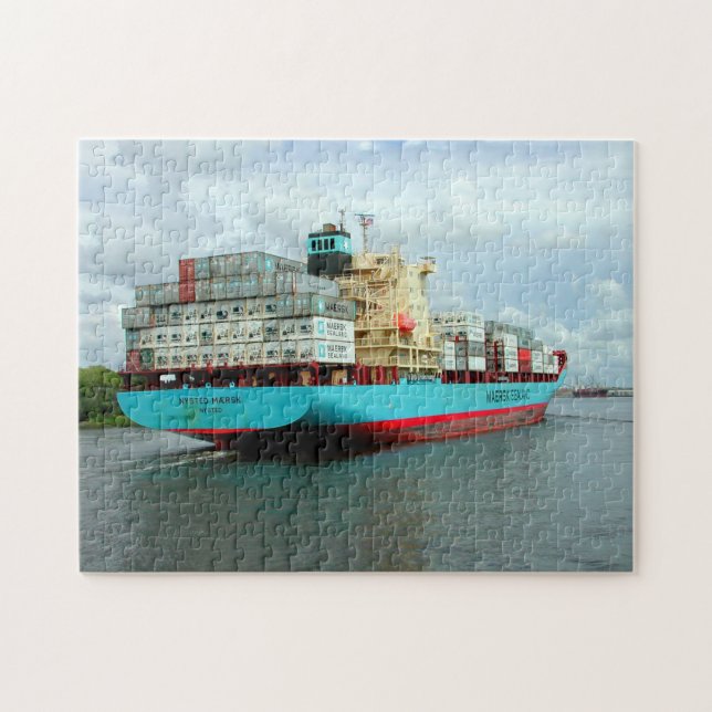 Puzzle Navire cargo (Horizontal)