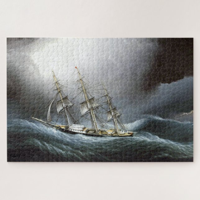 Puzzle Navire Clipper Cap Horn James Edward Buttersworth (Horizontal)