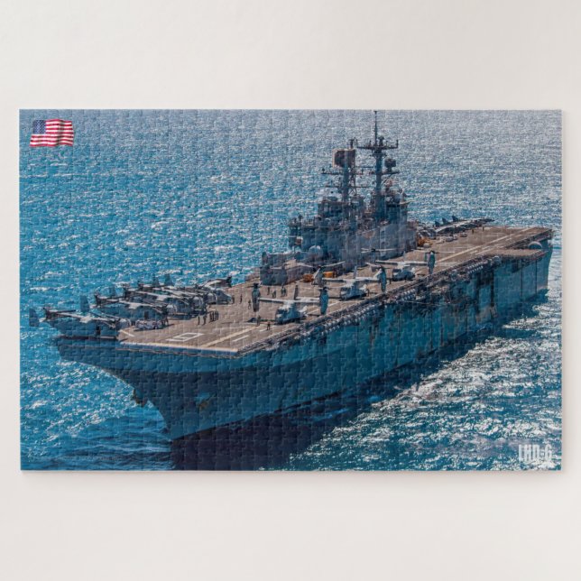 Puzzle NAVIRE D'ASSAUT AMPHIBIEUX - LHD 6 (20 x 30 POUCES (Horizontal)