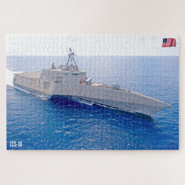 Puzzle NAVIRE DE COMBAT LITTORAL - LCS-10 (20 x 30 POUCES (Horizontal)