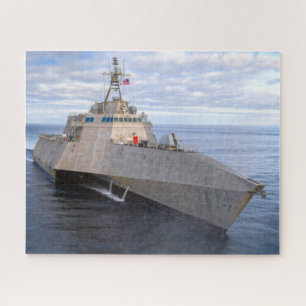 Puzzle NAVIRE DE COMBAT LITTORAL - LCS-14 (16 x 20 POUCES