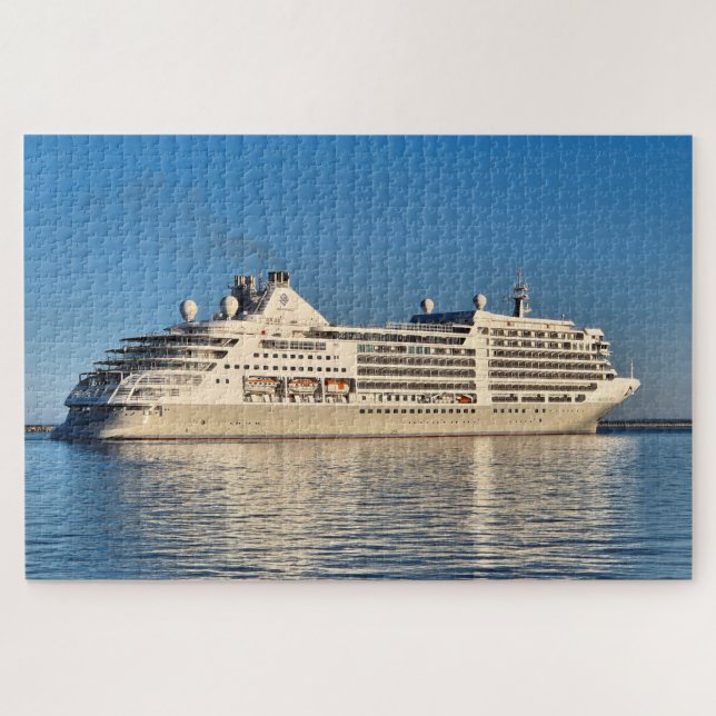 Puzzle Navire de croisière tôt le matin, Outer Harbor 2 (Horizontal)