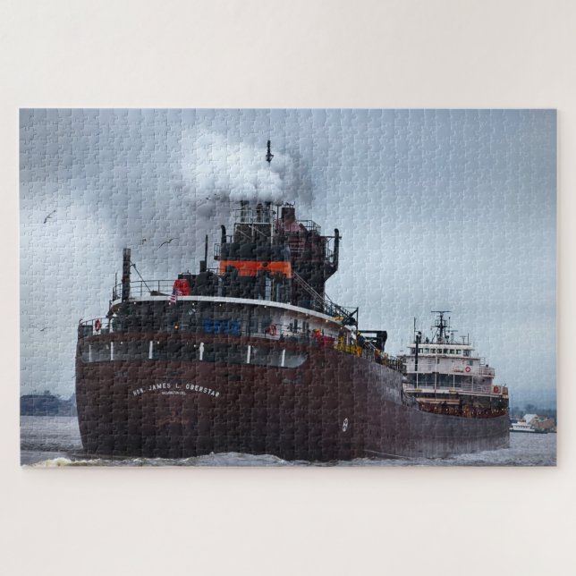 Puzzle Navire Honorable James L Oberstar sur le lac Supér (Horizontal)