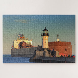 Puzzle Navire sur le lac Supérieur Paul R Tregurtha