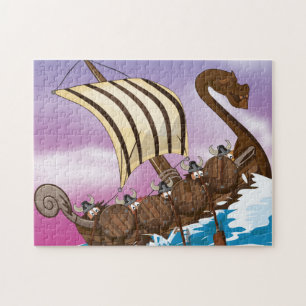 Puzzle Navire Viking