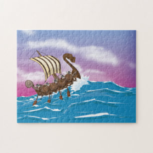 Puzzle Navire Viking