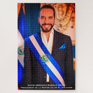 Puzzle Nayib Bukele, Président du Salvador