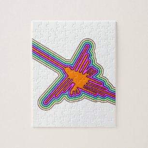 Puzzle Nazca Hummingbird Peru Drawing