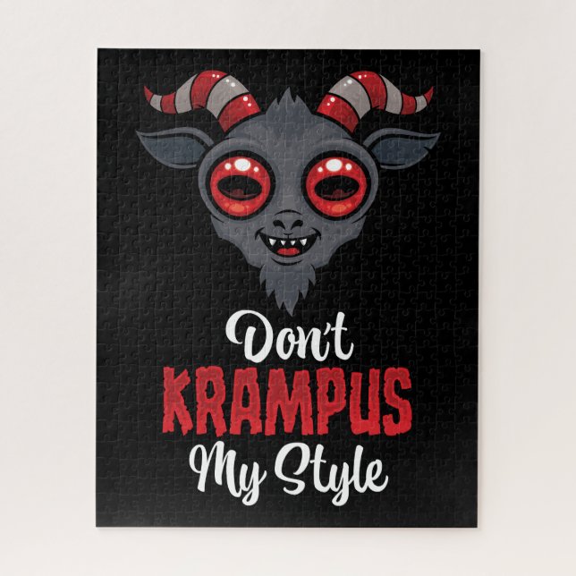 Puzzle Ne Krampus Pas Mon Style (Vertical)