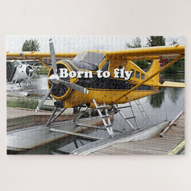 Puzzle Né pour voler : Beaver flottant avion (Horizontal)