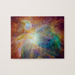 Puzzle Nébuleuse d'Orion (télescopes Hubble et Spitzer)