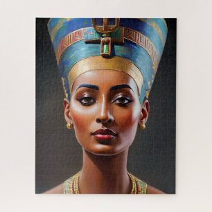 Puzzle Nefertiti Portrait Art original