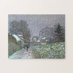 Puzzle Neige à Argenteuil Monet Art
