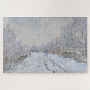 Puzzle Neige à Argenteuil (par Claude Monet)