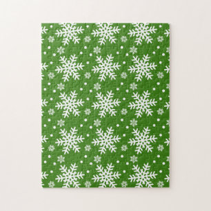 Puzzle Neige et flocons de neige