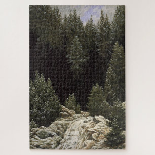 Puzzle Neige précoce (1828) - Caspar David Friedrich