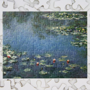 Puzzle Nénuphars de Claude Monet, Fleurs Vintages