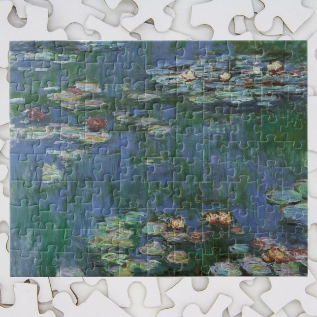Puzzle Nénuphars de Claude Monet, Fleurs Vintages (Créateur téléchargé)