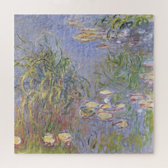 Puzzle Nénuphars de Claude Monet |, groupe d'herbe (Horizontal)