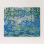 Puzzle Nénuphars par Claude Monet<br><div class="desc">Claude Monet - Nénuphar,  1916-1919. Oscar-Claude Monet (1840-1926) est un peintre français et fondateur de la peinture impressionniste qui est considéré comme un précurseur essentiel du modernisme,  surtout dans ses tentatives de peindre la nature telle qu'il la perçoit.</div>